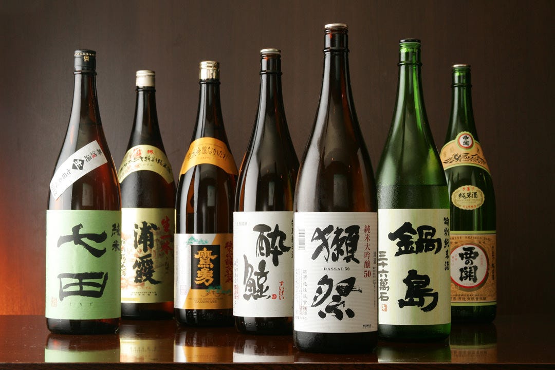 日本各地のこだわり銘酒の数々