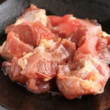 宮崎鶏のトロ肉炭火焼き
