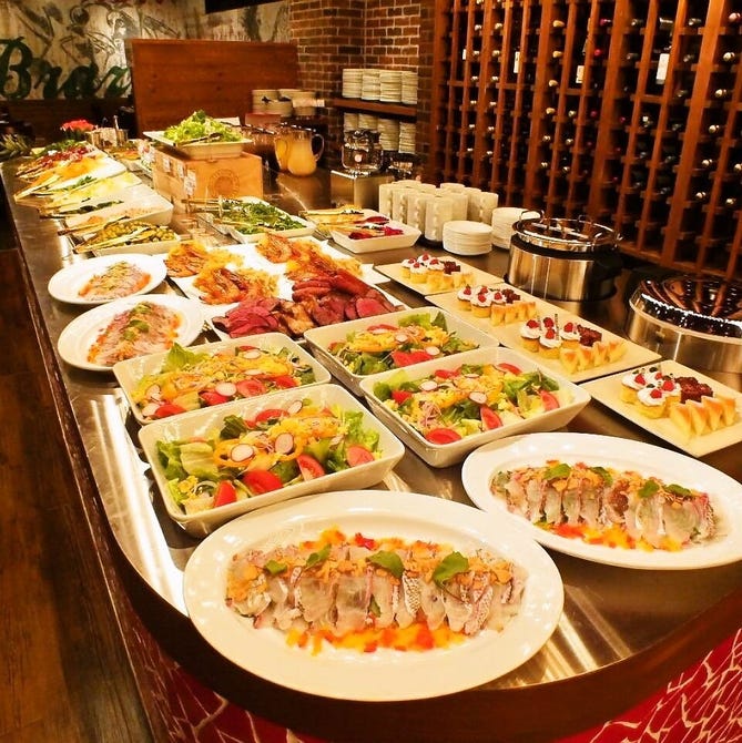 シュラスコ ビアバー ゴッチバッタ 渋谷道玄坂 渋谷 バイキング ビュッフェ ぐるなび