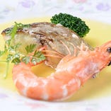 新鮮魚介と鎌倉野菜の
料理をご堪能下さい