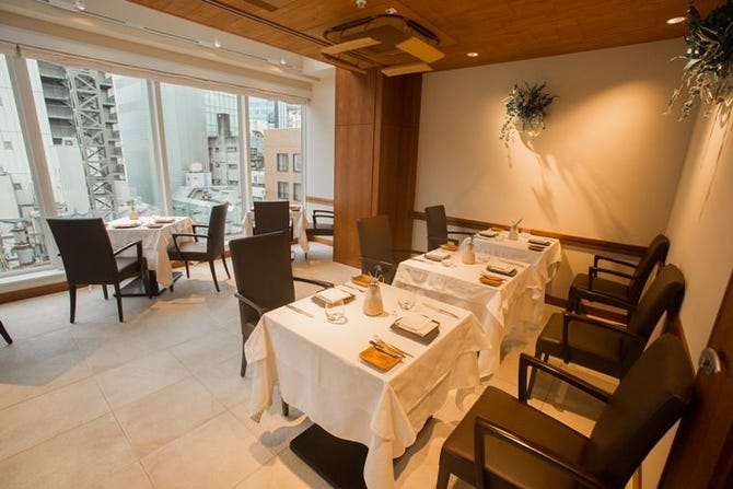 銀座 レストラン オザミ 銀座 フレンチ フランス料理 ぐるなび