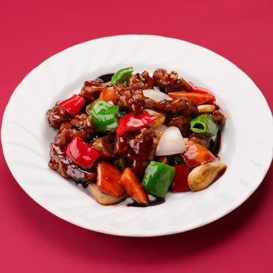 四川料理・麻辣十食_黒酢酢豚