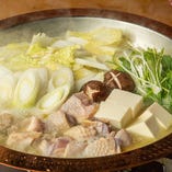 シャモロックスープの水炊き鍋コース【2H飲放付】
