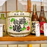 日本酒にも力をいれております。