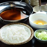 鍋の〆の雑炊セット