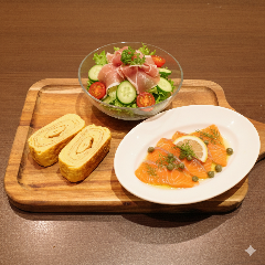 軽く食べて、しっかり飲める