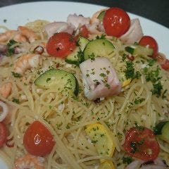 温菜は全部で３種類からでパスタも選べる！