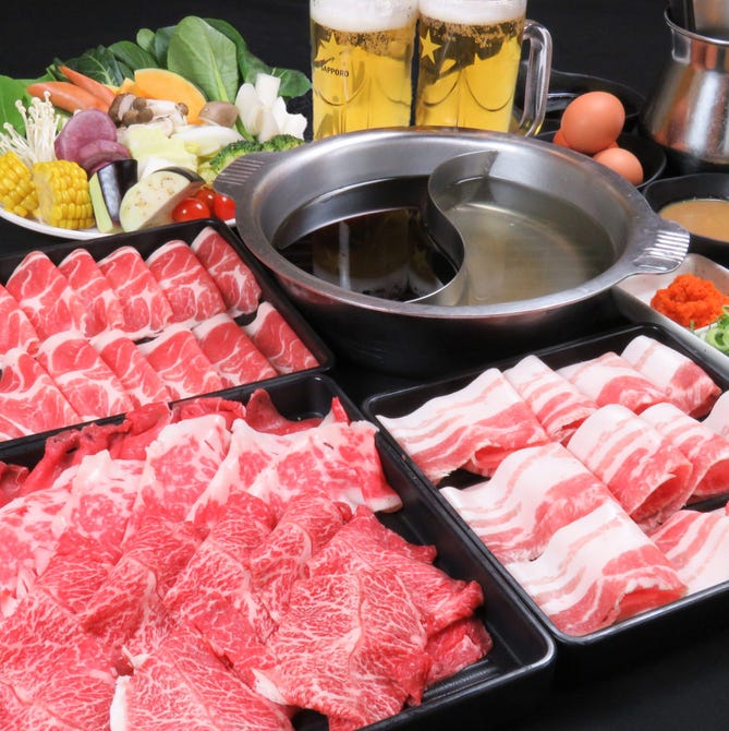しゃぶしゃぶ すき焼き食べ放題 但馬屋 ヨドバシ博多店 博多 しゃぶしゃぶ ぐるなび