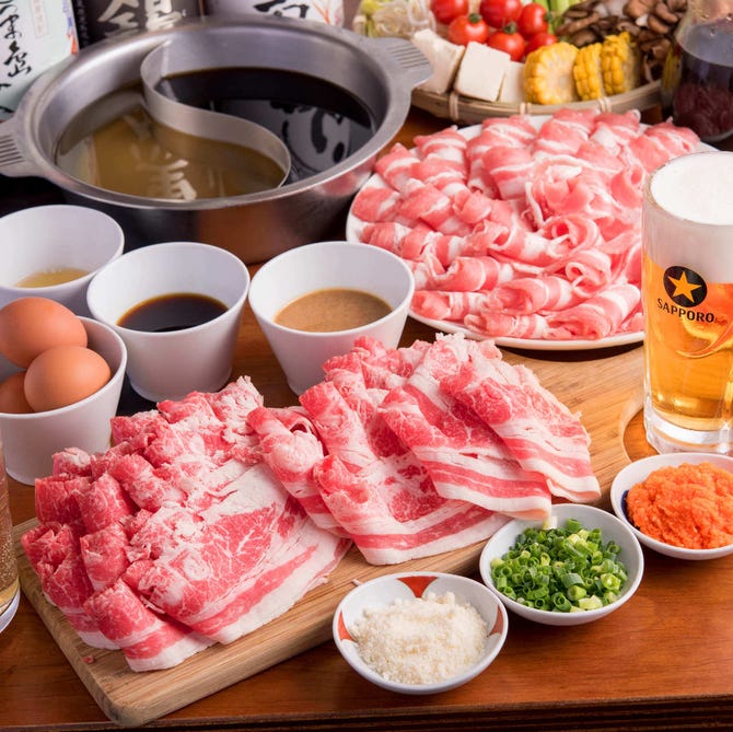 しゃぶしゃぶ すき焼き食べ放題 但馬屋 ヨドバシ博多店 博多 しゃぶしゃぶ ぐるなび