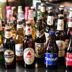 各国から直輸入した世界瓶ビール◎