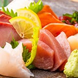 地元で獲れた鮮魚をご提供！新潟県ならではの自慢のお造りです♪
