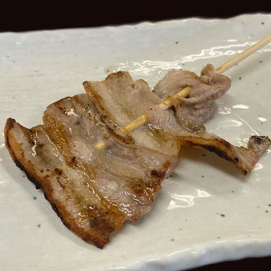 炭火焼鳥 炭炭 六十谷店_うちわ串（豚バラ）
