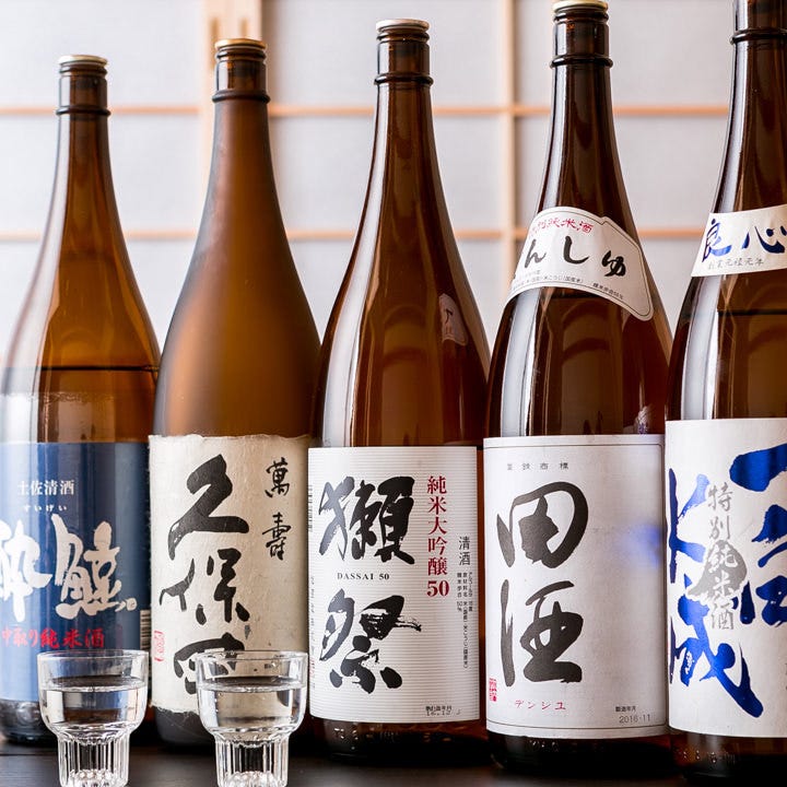 久保田や田酒、獺祭など味わい深い日本酒を極上の料理とともに
