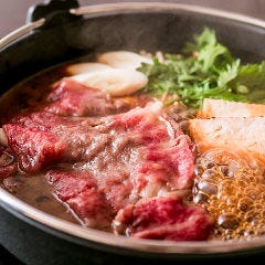 しゃぶしゃぶに最適なブランド牛のみを使用しています