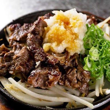 大分からあげと鉄板焼 伏見桃山応援団 勝男_お酒がすすむ♪アツアツ鉄板料理!