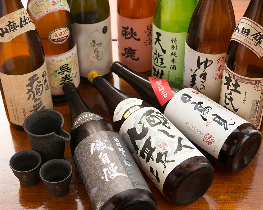 こだわりの日本酒・地酒
季節・数量限定多数！お値打ち価格