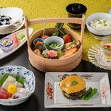 今月のおすすめ　月コース　(税込)別途サービス料頂戴いたします。　※個室希望の際はお電話下さい。