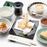 お子様のお品書き　天婦羅のお子様料理3,300円（税込・サ別）※要予約