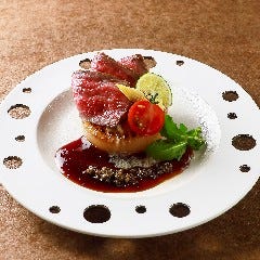 【睡蓮】6種の出汁を使って炊いた大根に両面をバターで焼いて。