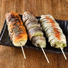 Jinの名物料理の大山どりがぶり一本焼き！柔らかくジューシー♪