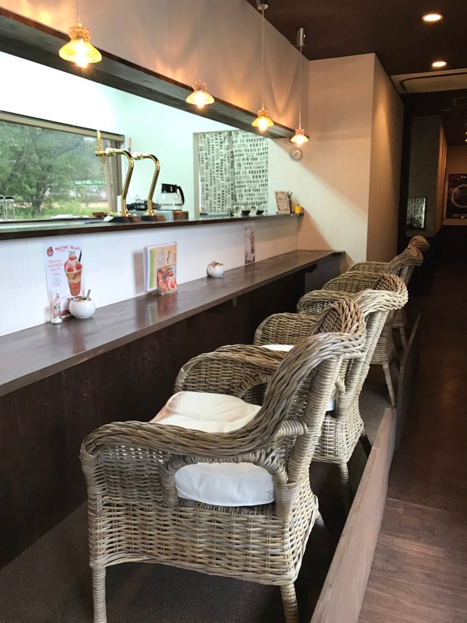 カフェ ド ミスティコの店内の様子