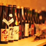 日本全国の四季と恵みがもたらした日本酒をご用意しております。