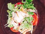 シーザーサラダ
Caesar Salad　with Half Boiled Egg