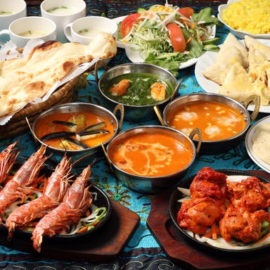 SURAJ 長居店_スマイルディナーセット(4名様用)¥6600 (税抜価格¥6000)