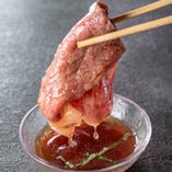 和牛サーロインの出汁しゃぶ焼き