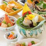 ランチタイムご予約限定【旬の翔会席】季節食材で彩るちょっと贅沢な会席を味わう全7品