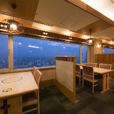 ホテル23階に位置する「日本料理店」