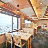 ホテル23階に位置する「天空の日本料理店」