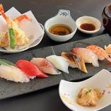 寿司天ぷら膳