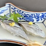 秋刀魚柚子風味にぎり寿司