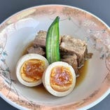 霧島山麓豚の角煮と煮卵