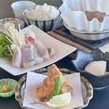 ランチ限定【旬の小鍋ご膳】3月15日までは、あんこう小鍋をお楽しみください