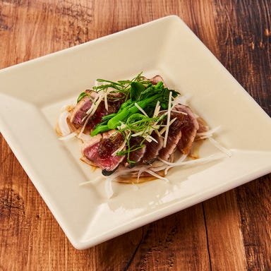 北前そば 高田屋 麹町店_鰹の土佐造り