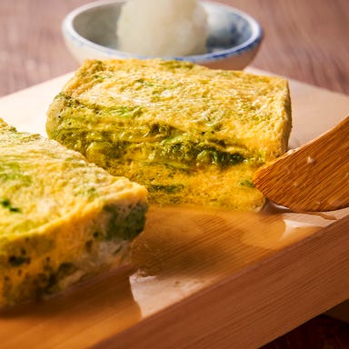 北前そば 高田屋 麹町店_あおさたっぷり!だし巻き玉子