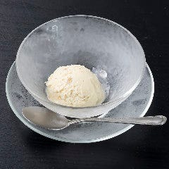 【甘味】蕎麦の実アイス