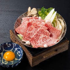 【鍋】常盤牛のすき焼き