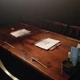 【個室】テーブル席