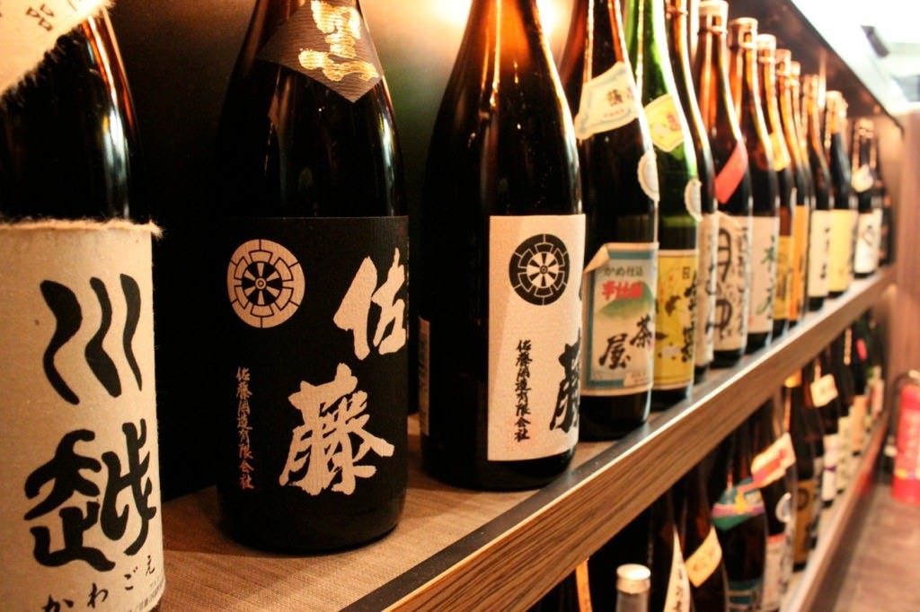 焼酎４0種以上！厳選日本酒もあり！