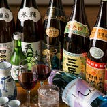 生ビール、焼酎、日本酒、ワイン、チューハイ、ハイボールをご用意しております。その他ご希望のものがございましたら、お気軽にご相談ください。