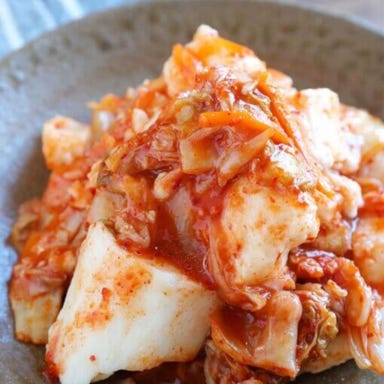 ついついふんころがし_大和芋キムチ(^_^)