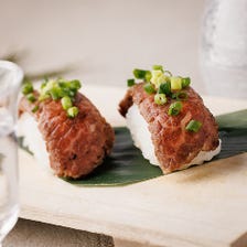 尾崎牛の肉寿司(1巻)