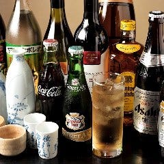 飲み放題プラン　コース料理＋4000円