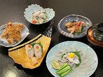 天然とらふくにぎりコース　前日までに要予約