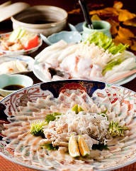 飲み放題プラン　コース料理＋4000円