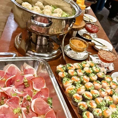 神楽坂エスニック SAPANA(サパナ)神楽坂店_ビュッフェ形式での貸切宴会も可能です!お気軽にご相談下さい。