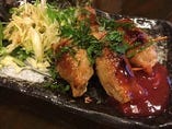 豚肉の梅しそまきまき